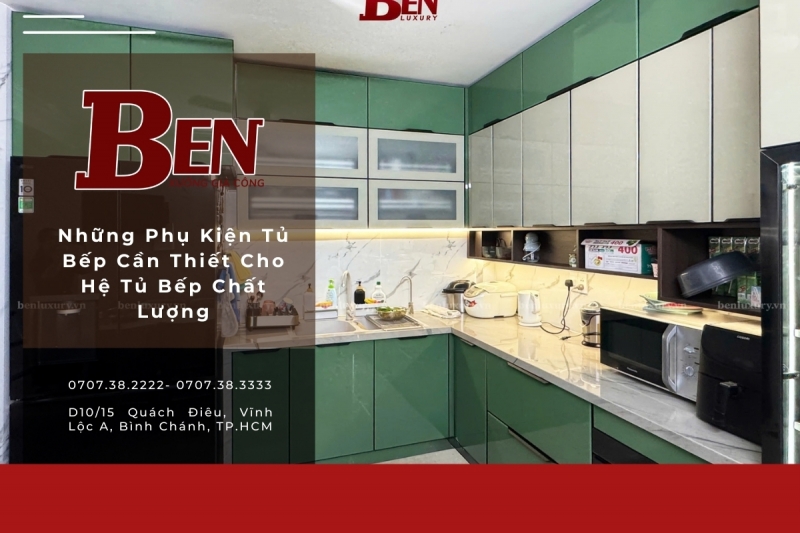 nhung phu kien tu bep can thiet cho he tu bep chat luong